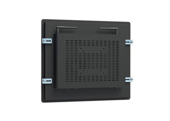 Display Linux embutido de 17 polegadas para sistemas de segurança e monitoramento industrial
