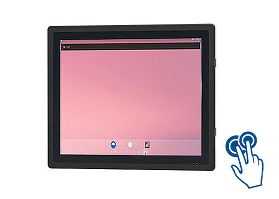 PC de painel industrial versátil de 17 polegadas para sistemas industriais de monitoramento e segurança