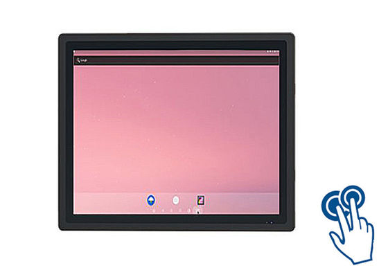 Display touch Android integrado de 19 polegadas para controle de acesso e ferramentas de diagnóstico