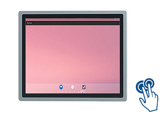 Display touch Android integrado de 19 polegadas para controle de acesso e ferramentas de diagnóstico