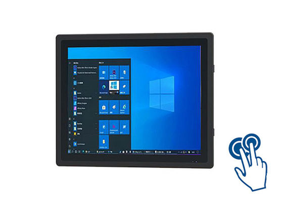 Display de 17 polegadas para sistemas de segurança e monitoramento industrial