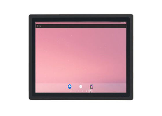 Monitor de tela industrial de 19 polegadas com amplos ângulos de visão e brilho de 250cd/m²