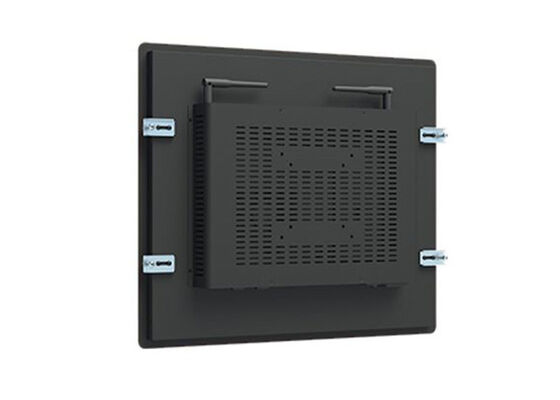 Monitor de tela industrial de 19 polegadas com amplos ângulos de visão e brilho de 250cd/m²
