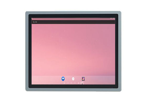 Display Android compacto de 19 polegadas para interfaces de transporte e sistemas de acesso