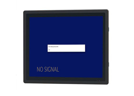 Monitor de precisão de 17 polegadas para sistemas industriais de automação e segurança