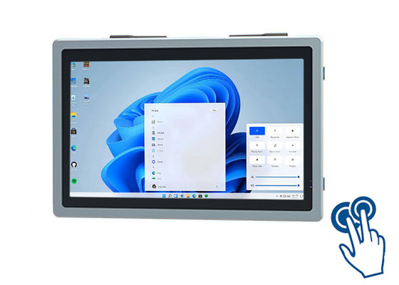 15.6 polegadas Elegante Windows touch screen para monitoramento de fábrica e sinalização digital