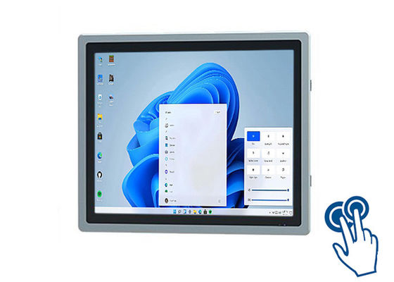 Display Windows touch de 17 polegadas para sistemas de segurança e controle industrial