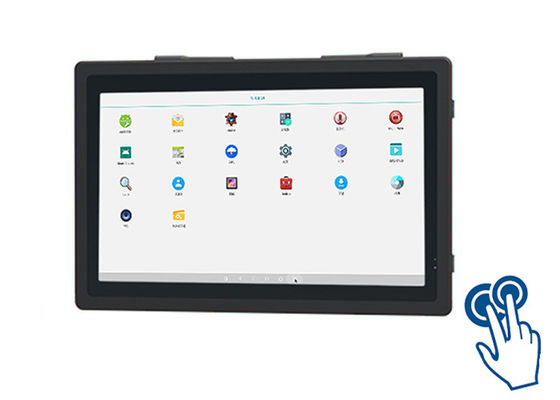 15Display touch Android compacto de 6 polegadas para painéis de fábrica e sinalização digital