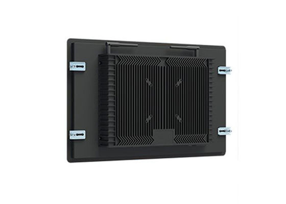 18Monitor de toque Android sem ventilador de 0,5 polegadas para centros de transporte e controle industrial