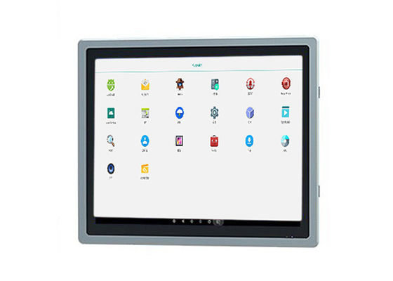 Ecrã Android confiável de 17 polegadas para monitoramento industrial e operações de logística