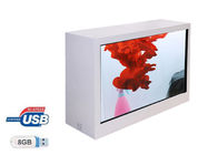 mostra transparente IPS de 37in LCD transmissiva para a exposição comercial