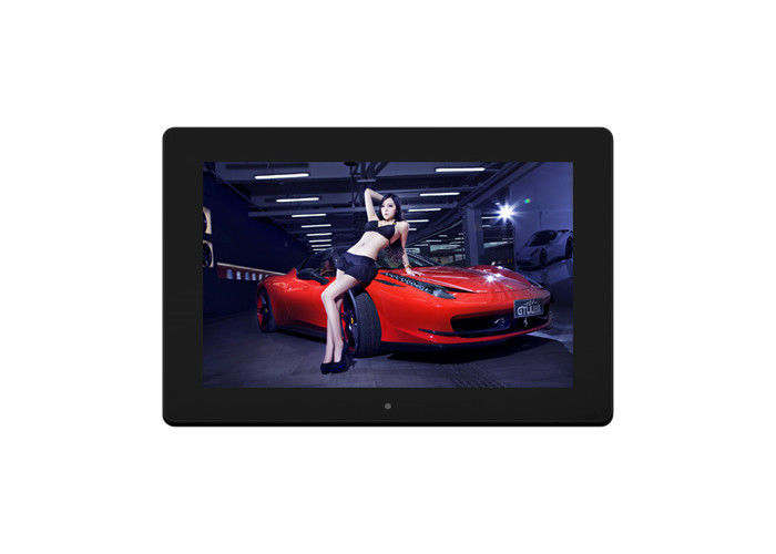 12 polegadas HD Video MP3 Quadro fotográfico digital com sensor humano e formato de imagem JPG JPEG GIF PNG BMP