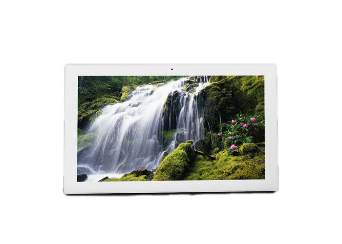Quadro de imagem digital LCD de 24 polegadas Cor preta com bateria recarregável de 1500 mAh