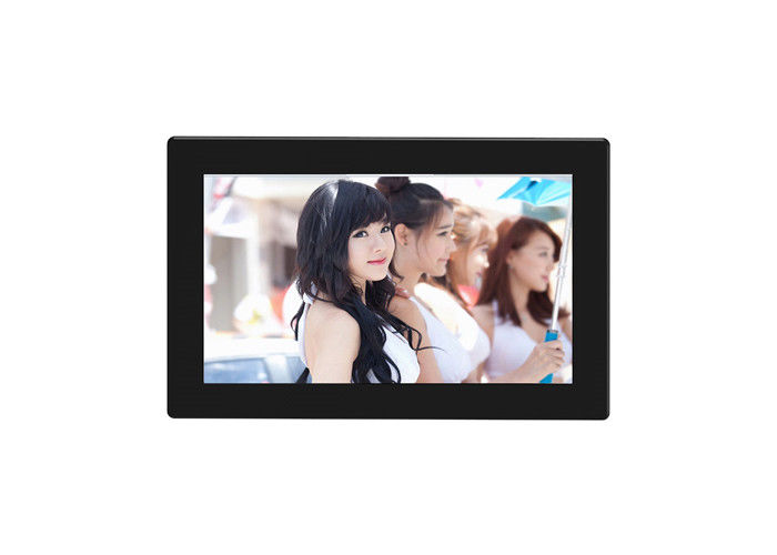 Wi-Fi 2.4G 5G Preto Cor 9 polegadas Display LCD Quadro fotográfico digital com formato de áudio MP3/WMA/AAC/WAV