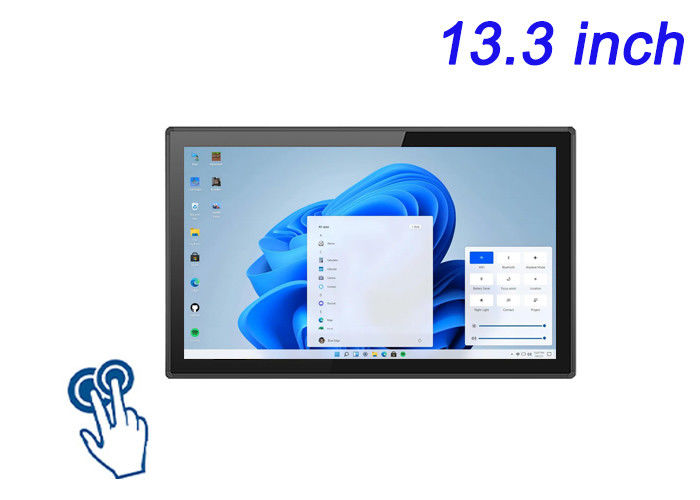 13.3 polegadas Windows Touch Monitor incorporado para caixas de varejo, sinalização digital interativa, smart home hubs e painéis de controle
