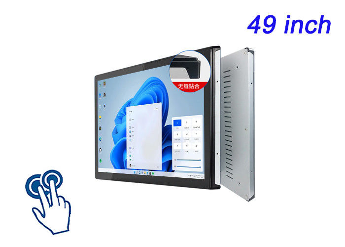 Display Windows Touch Embedded de 49 polegadas para jogos imersivos, sinalização digital de grande formato, centros de comando e controle e telas interativas de ponta