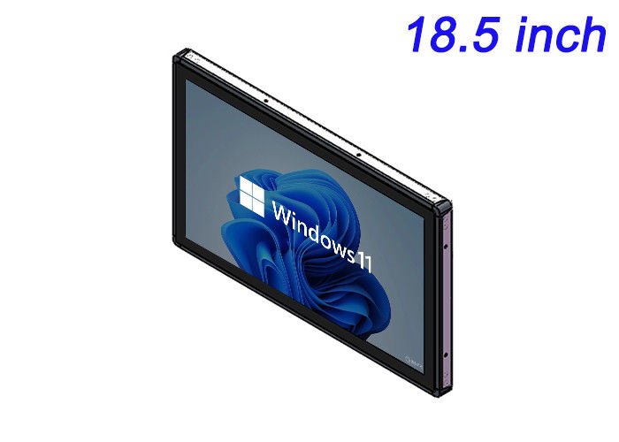 18.5 polegadas Windows Embedded Monitor para Wayfinding Displays, Fitness Consoles, terminais de entretenimento e interfaces públicas