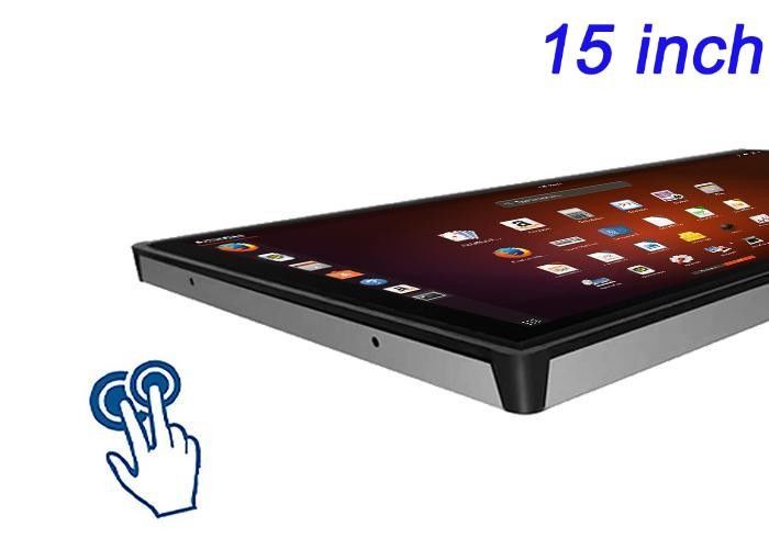 Display touch embutido de 15 polegadas para sistemas de saúde, máquinas de venda automática, interfaces de transporte e painéis de entretenimento