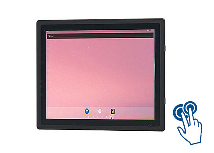 PC de painel industrial versátil de 17 polegadas para sistemas industriais de monitoramento e segurança