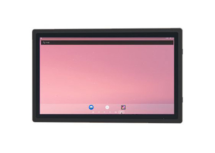 Monitor com painel de 21,5 polegadas com áudio estéreo para anúncios e promoções