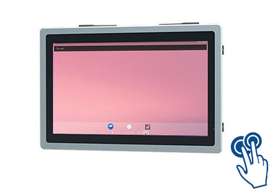 15Display táctil Android fino de 6 polegadas para operações de fábrica e menus digitais