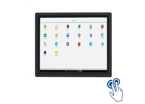 Display Android Touch de 19 polegadas durável para diagnósticos médicos e painéis de controle de acesso
