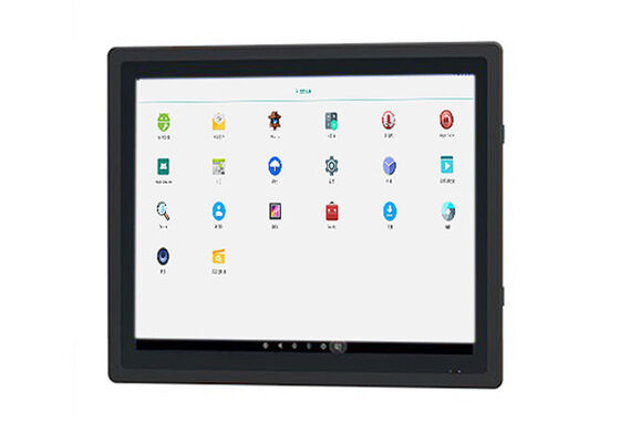 Tela Android confiável de 17 polegadas para monitoramento industrial e operações logísticas
